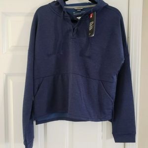 Under Armour Women's Cross Town Hoodie BLUE Large. 